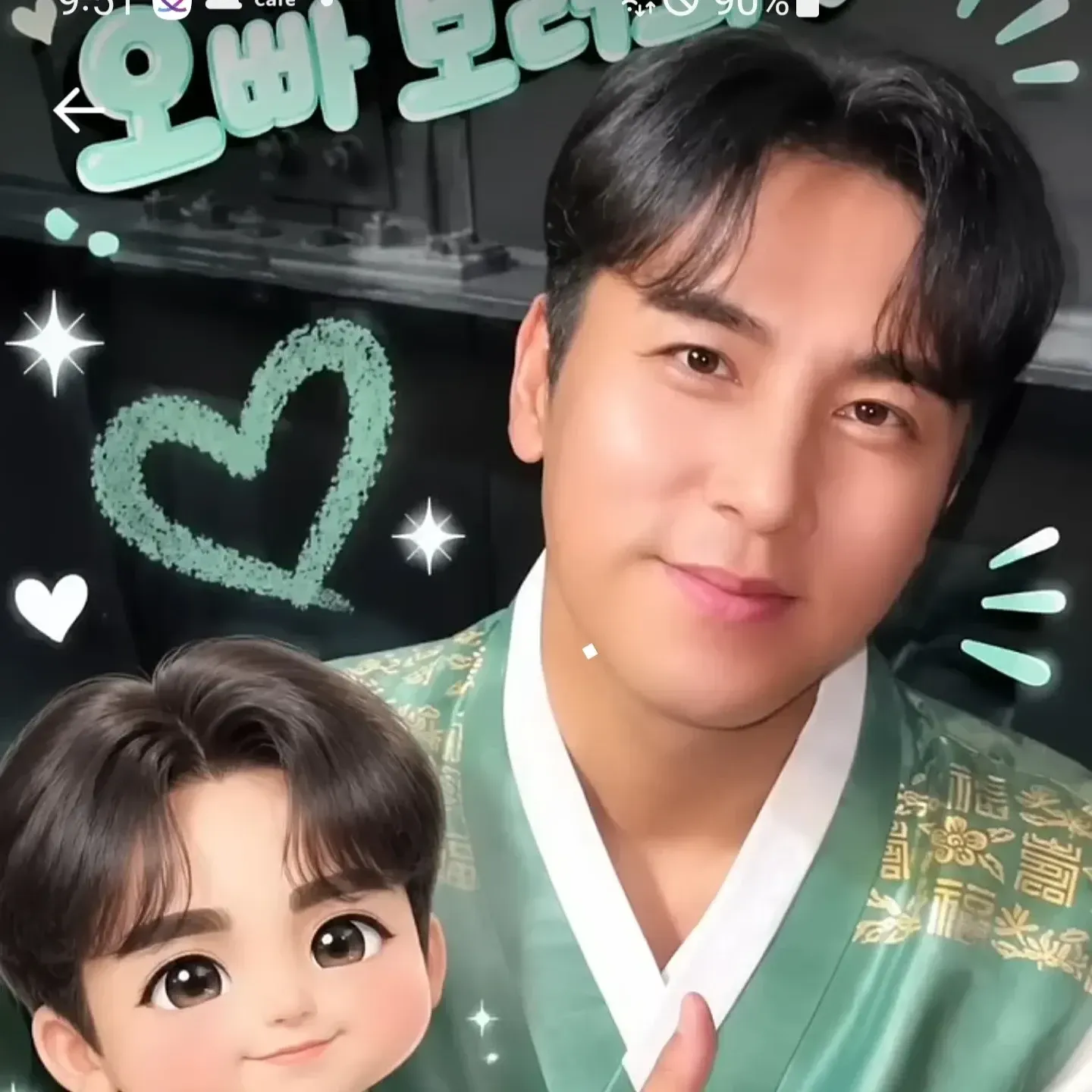 Cuplikan di balik layar dari Jang Minho