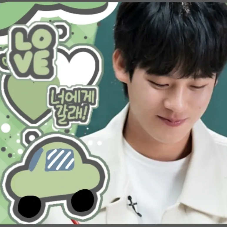 Behind-the-scenes cut of Lee Jungha