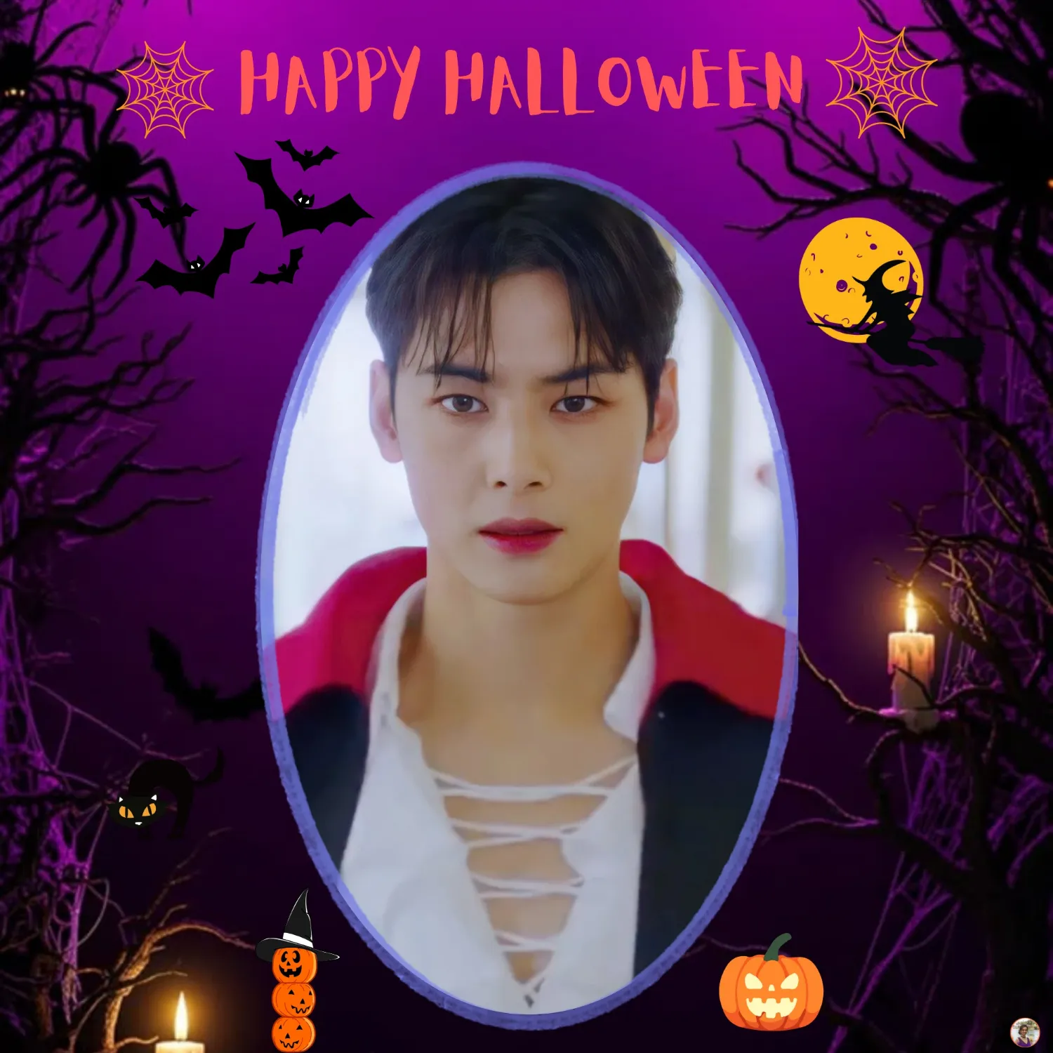 Behind-the-scenes cut of Cha Eunwoo