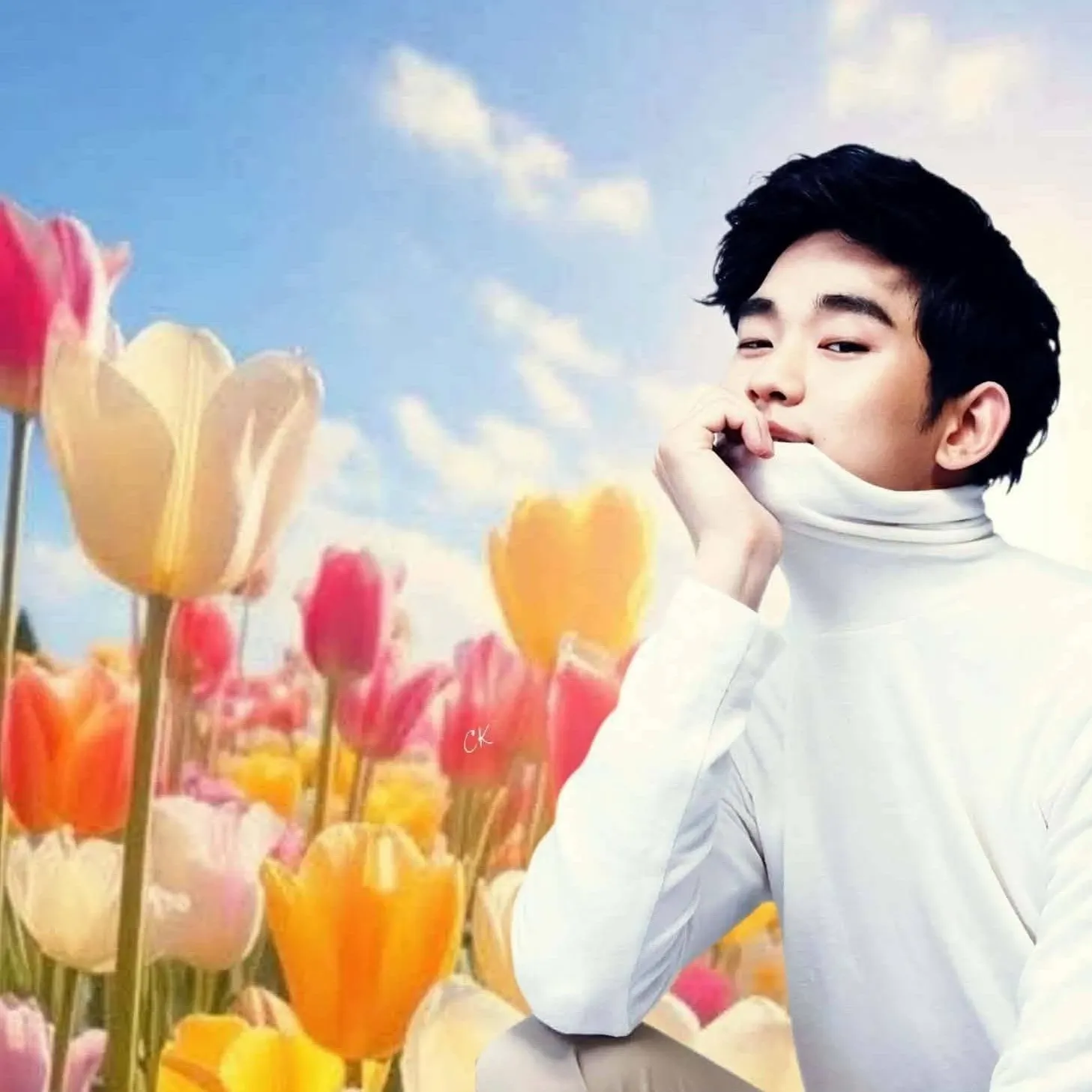 Recent activity shot of Kim Soohyun