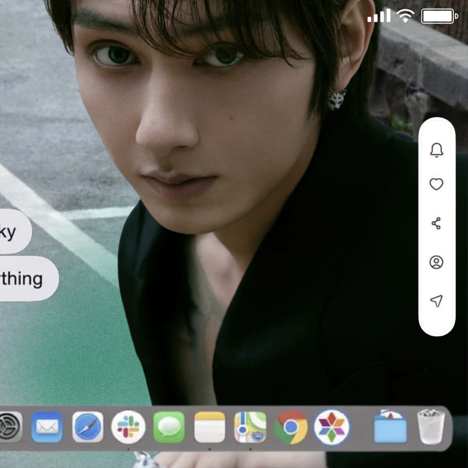 Behind-the-scenes cut of Wen Junhui