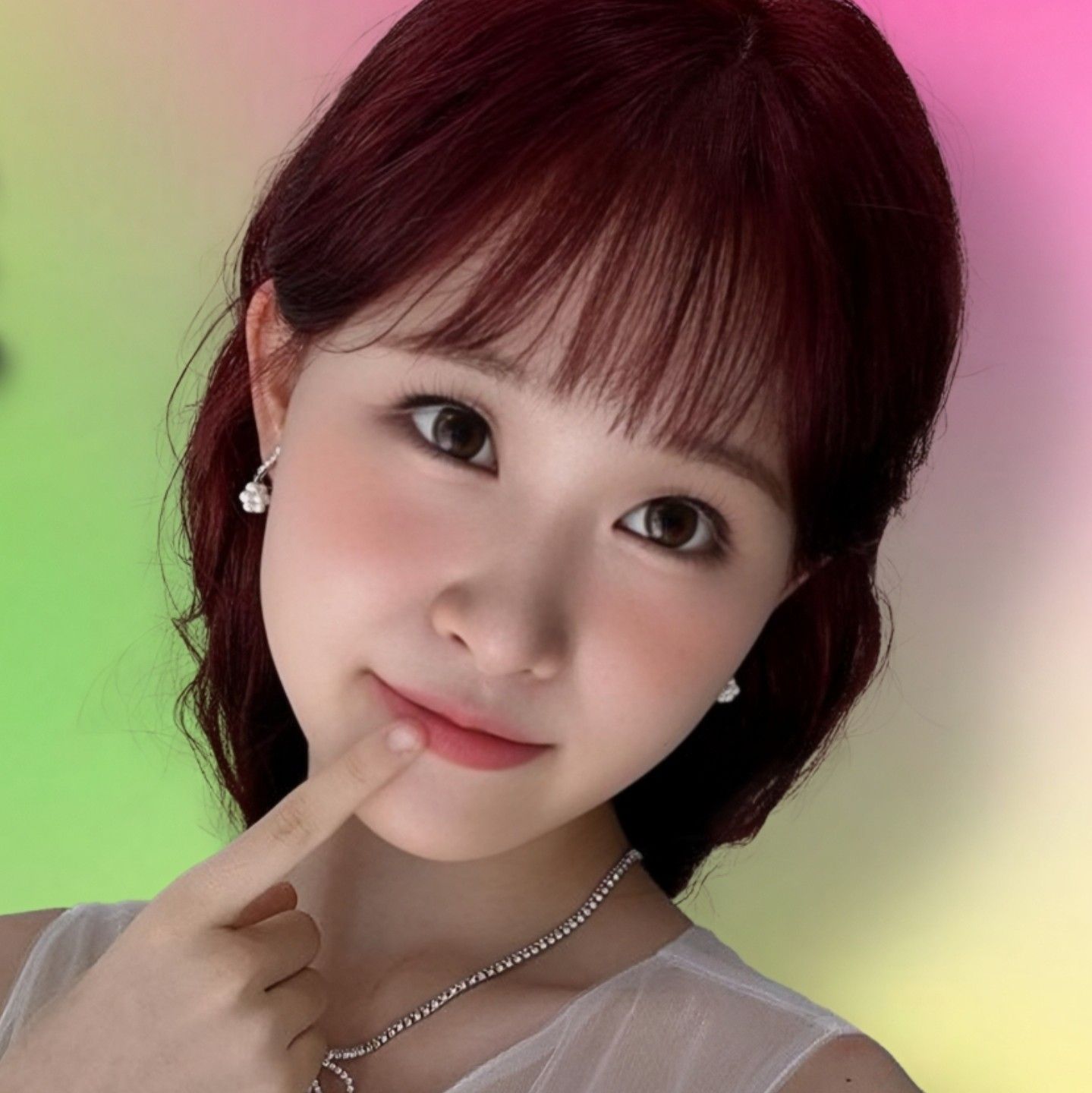 キム・ダヒョンのビハインドカット