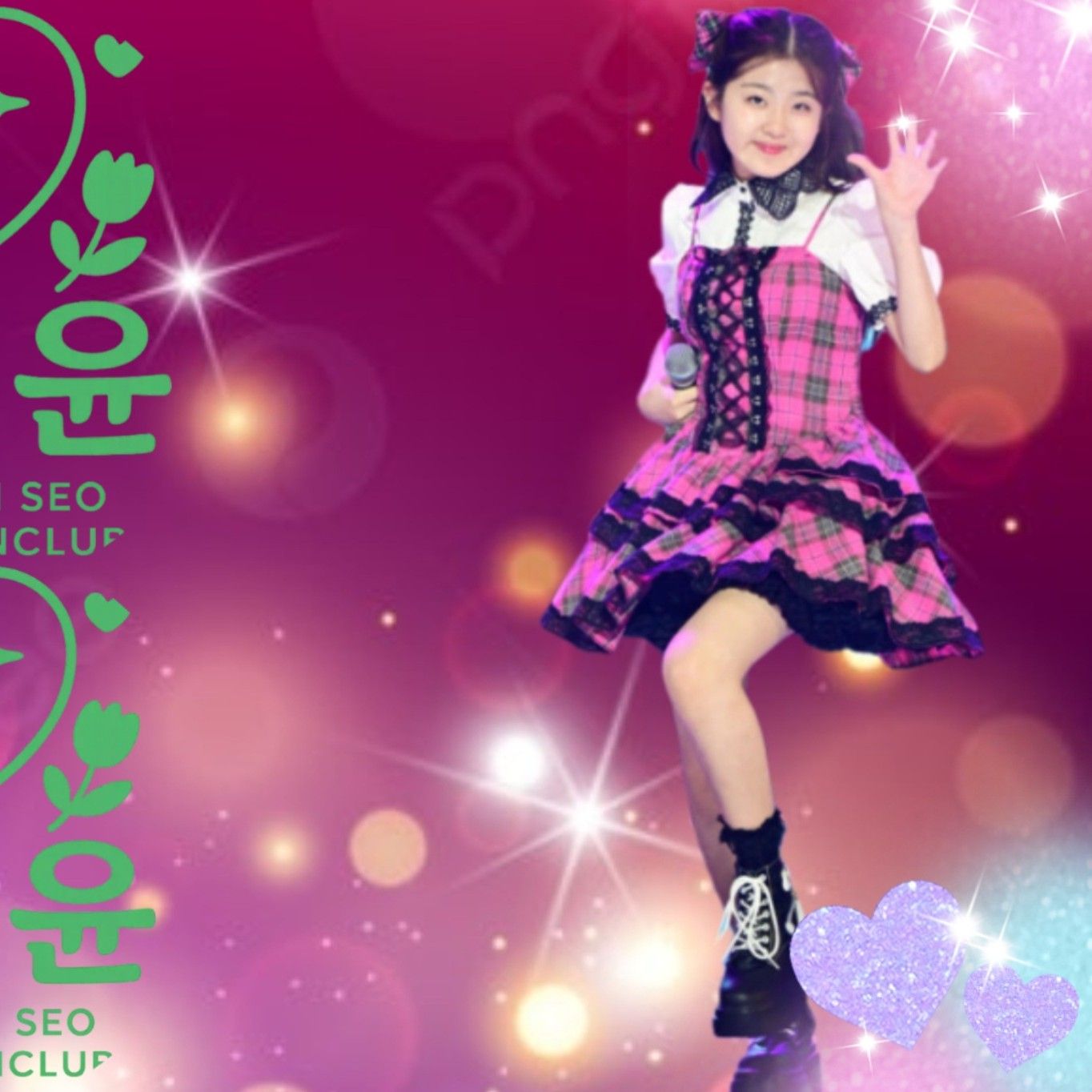 Behind-the-scenes cut of Yoon Yoonseo