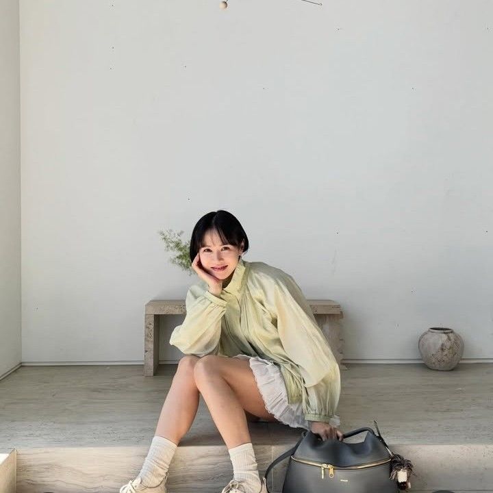 粉丝拍下的孙艺珍瞬间