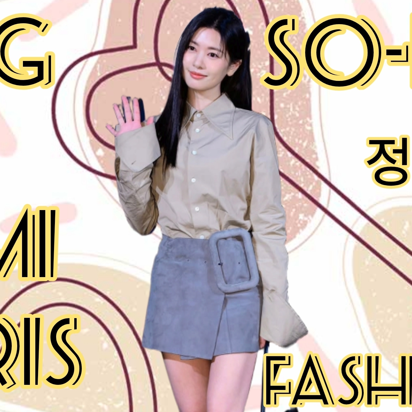 Behind-the-scenes cut of Jung Somin