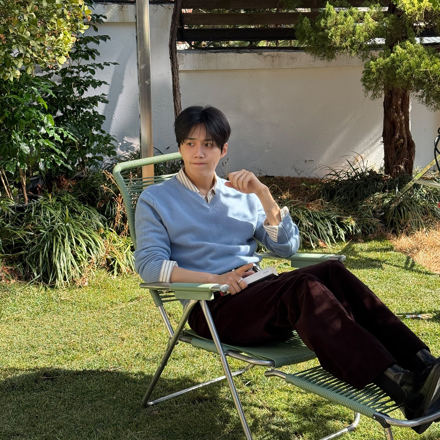 A moment captured by a fan of Kim Seonho