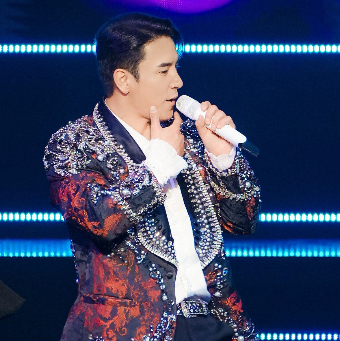 粉丝拍下的张民好瞬间