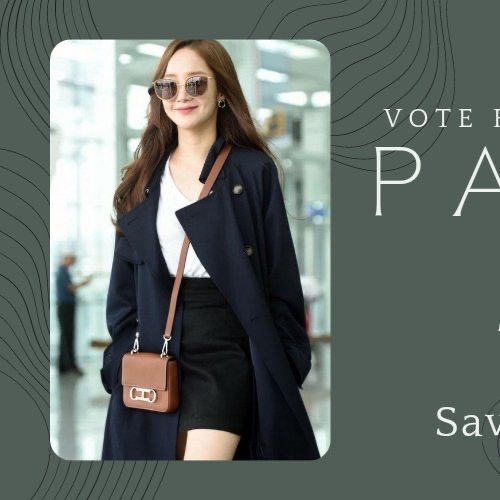 Behind-the-scenes cut of Park Minyoung