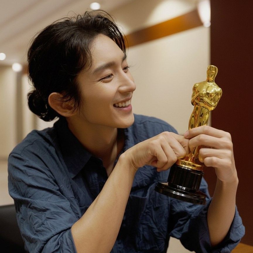 A moment captured by a fan of Lee Joongi