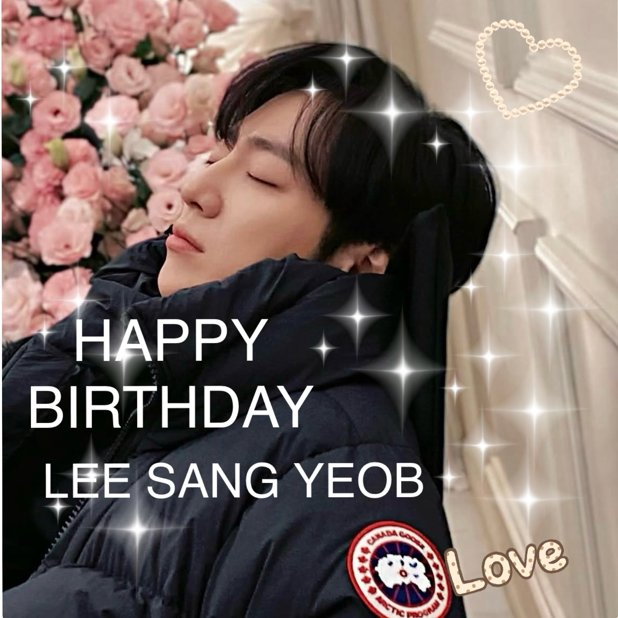 Recent activity shot of Lee Sangyeob