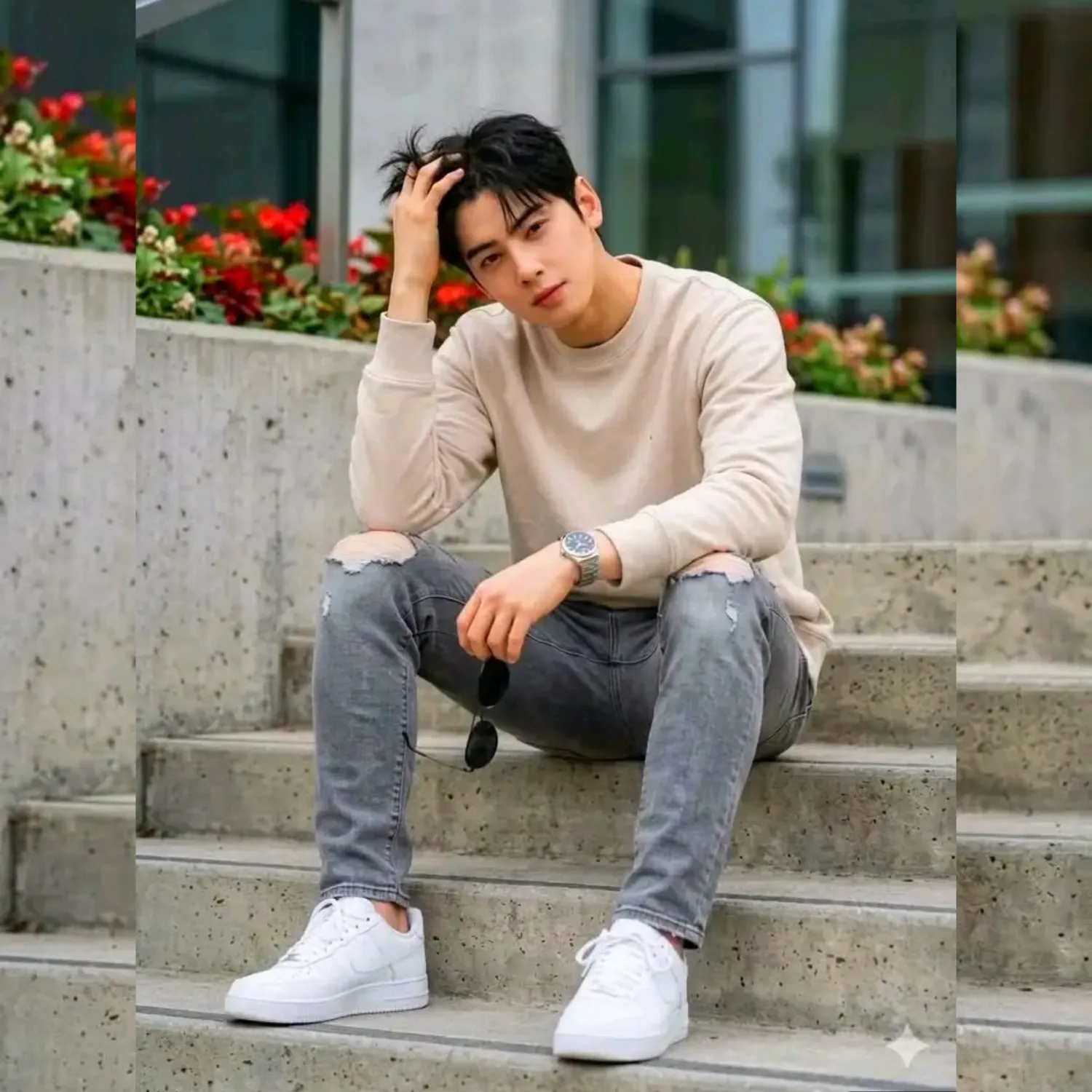 Recent activity shot of Cha Eunwoo