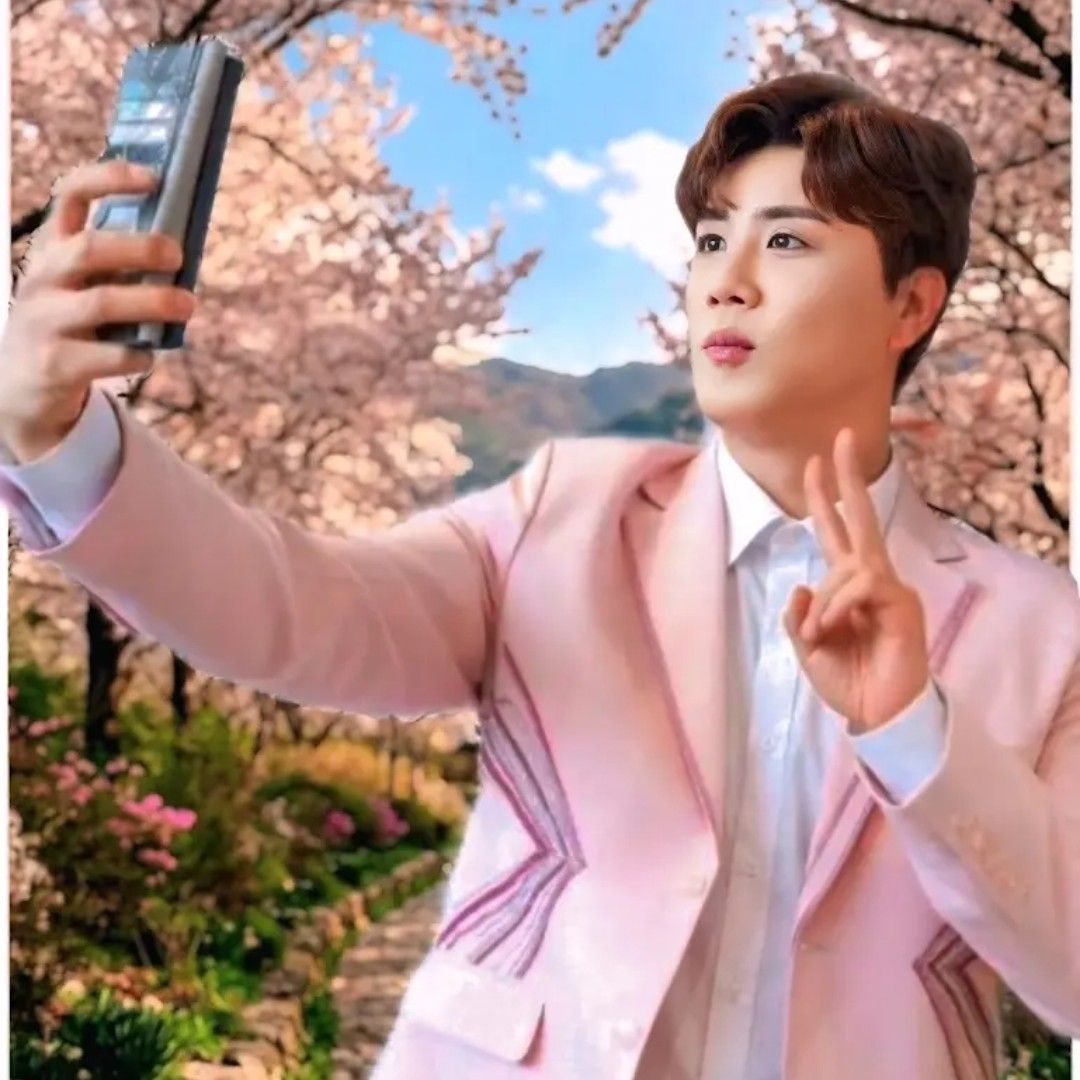 粉丝拍下的晋海成瞬间