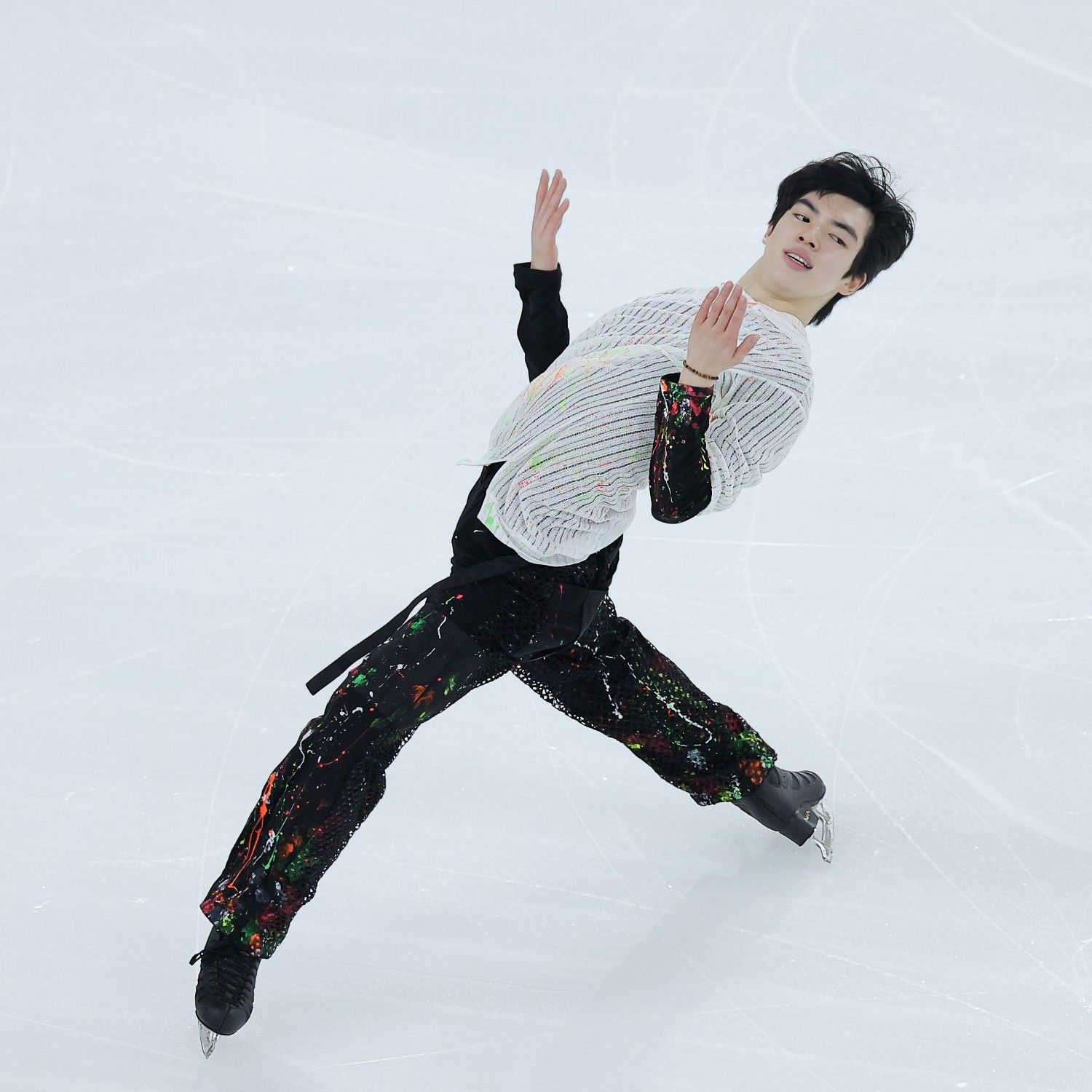 A moment captured by a fan of Cha Junhwan