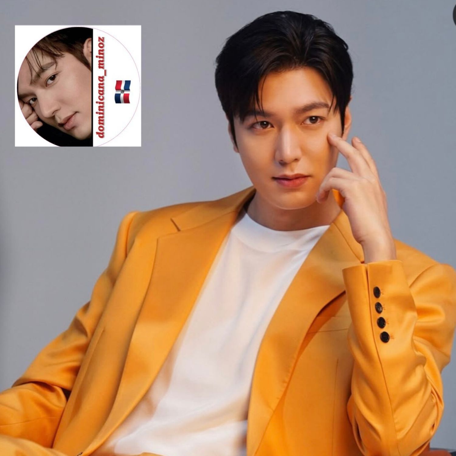 粉絲拍下的李敏鎬瞬間