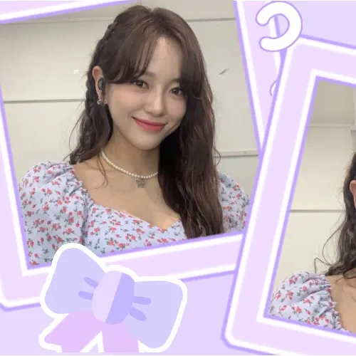 Behind-the-scenes cut of Kim Sejeong