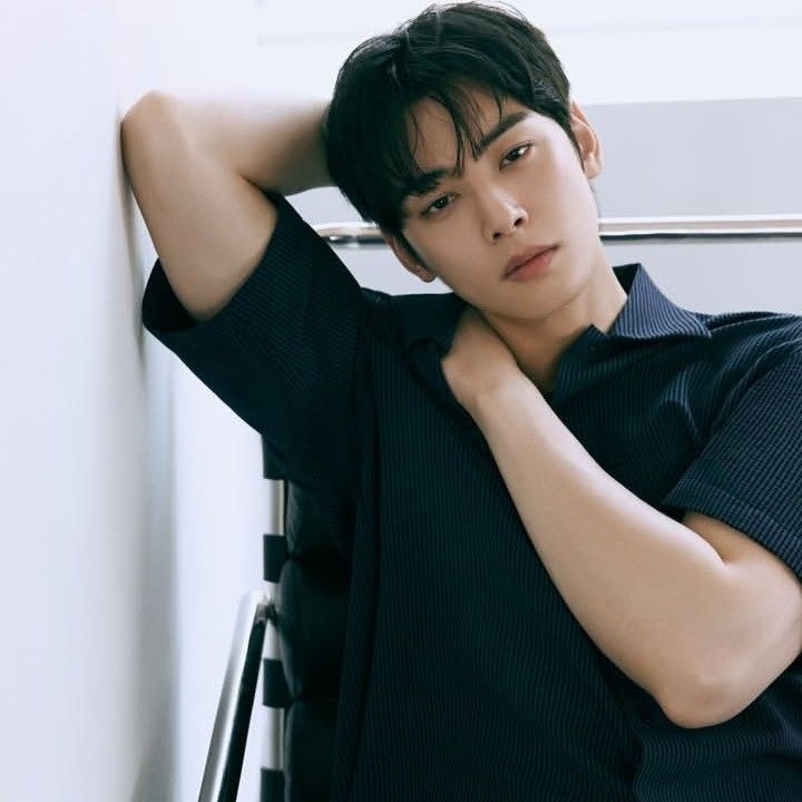 Recent activity shot of Cha Eunwoo