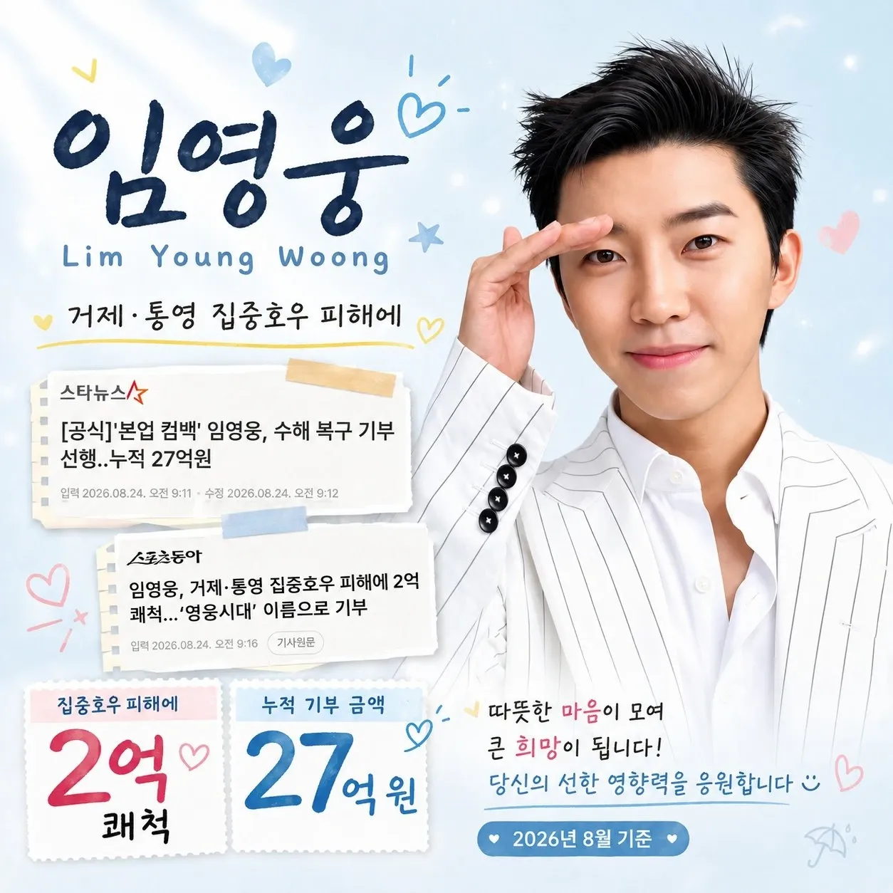 Recent activity shot of Lim Youngwoong