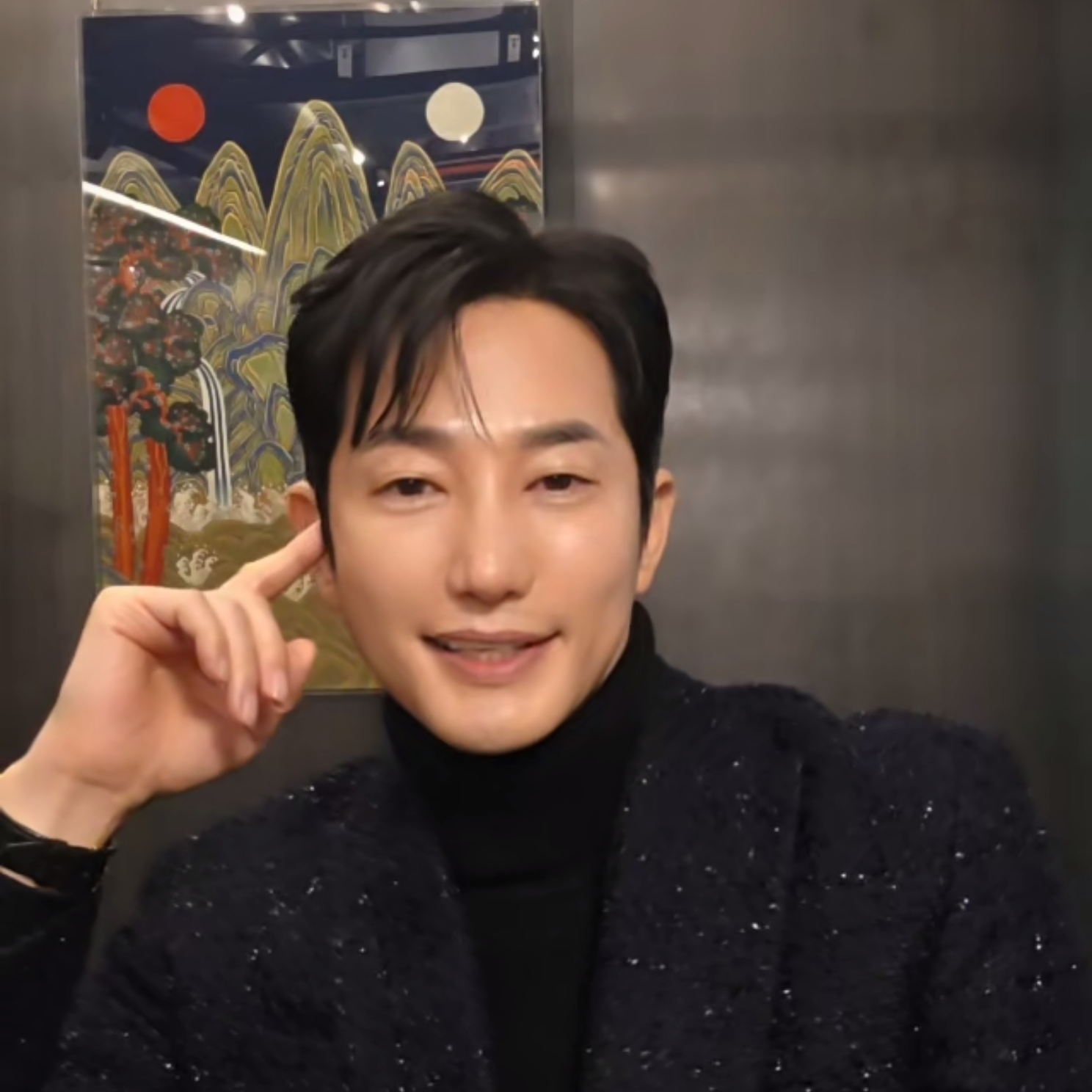 Behind-the-scenes cut of Park Sihoo