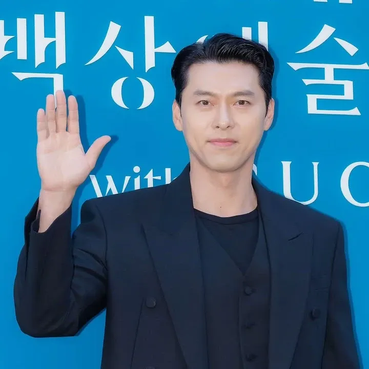 Recent activity shot of Hyun Bin