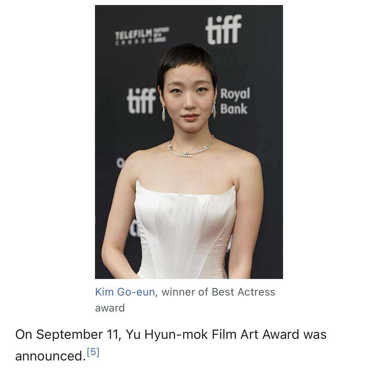 Cuplikan di balik layar dari Kim Goeun