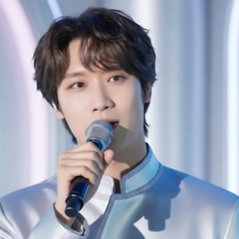 Behind-the-scenes cut of Choi Woojin