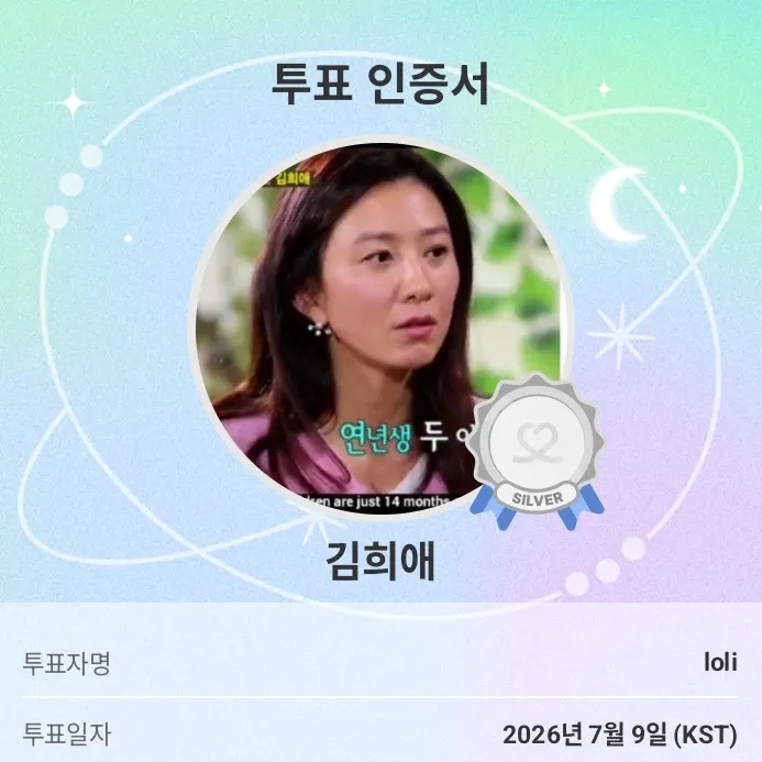 Behind-the-scenes cut of Kim Heeae