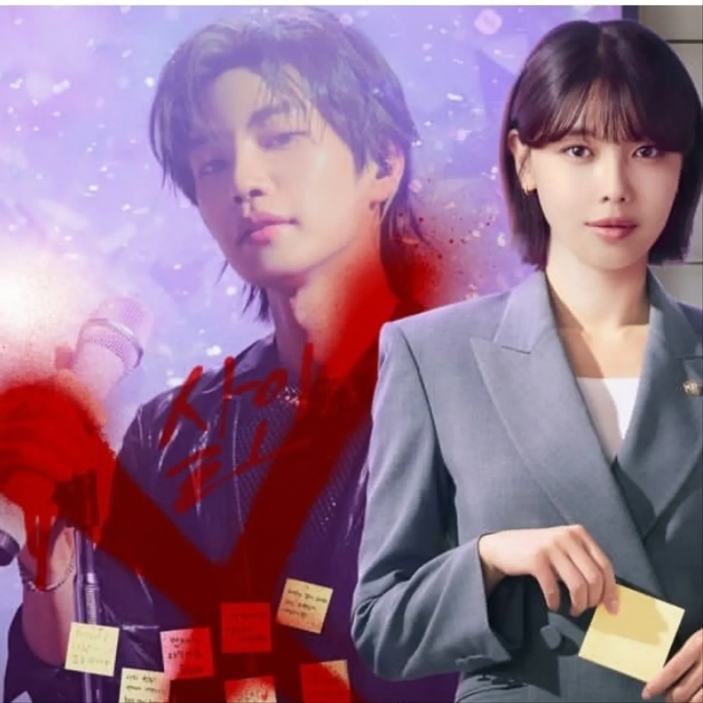 Behind-the-scenes cut of Kim Jaeyoung