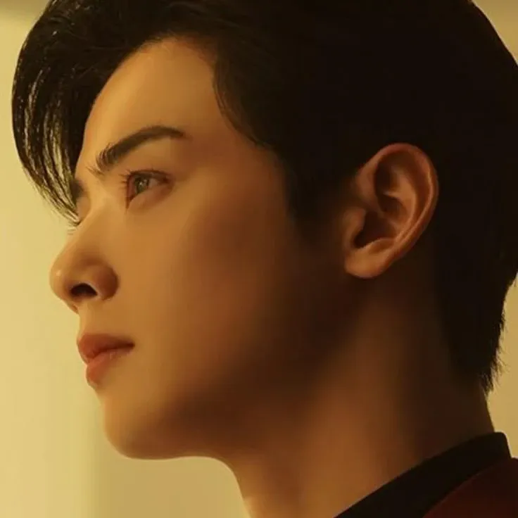 Behind-the-scenes cut of Cha Eunwoo