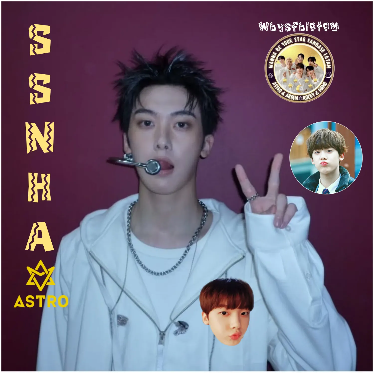 A moment captured by a fan of Yoon Sanha
