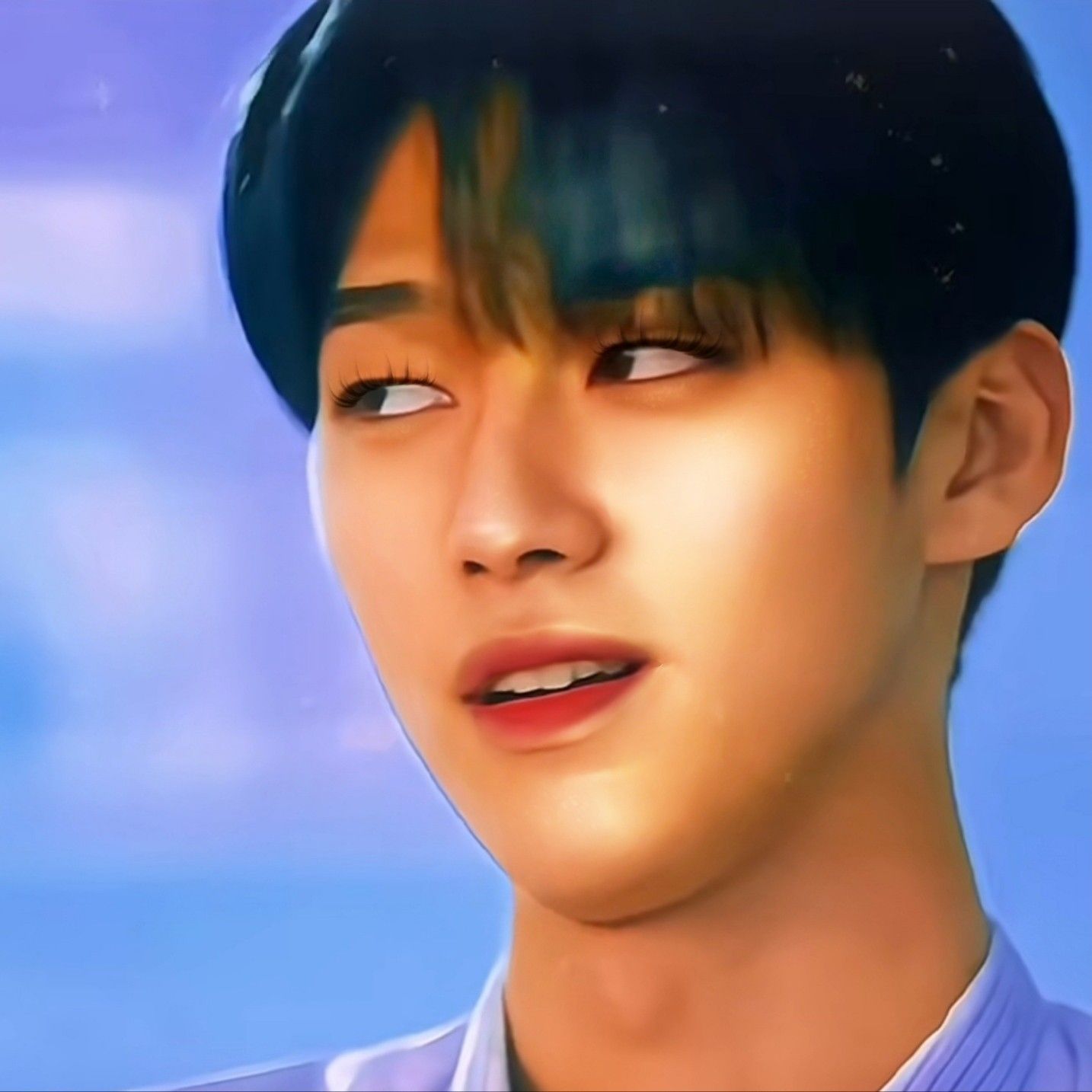 Behind-the-scenes cut of Hong Mingi