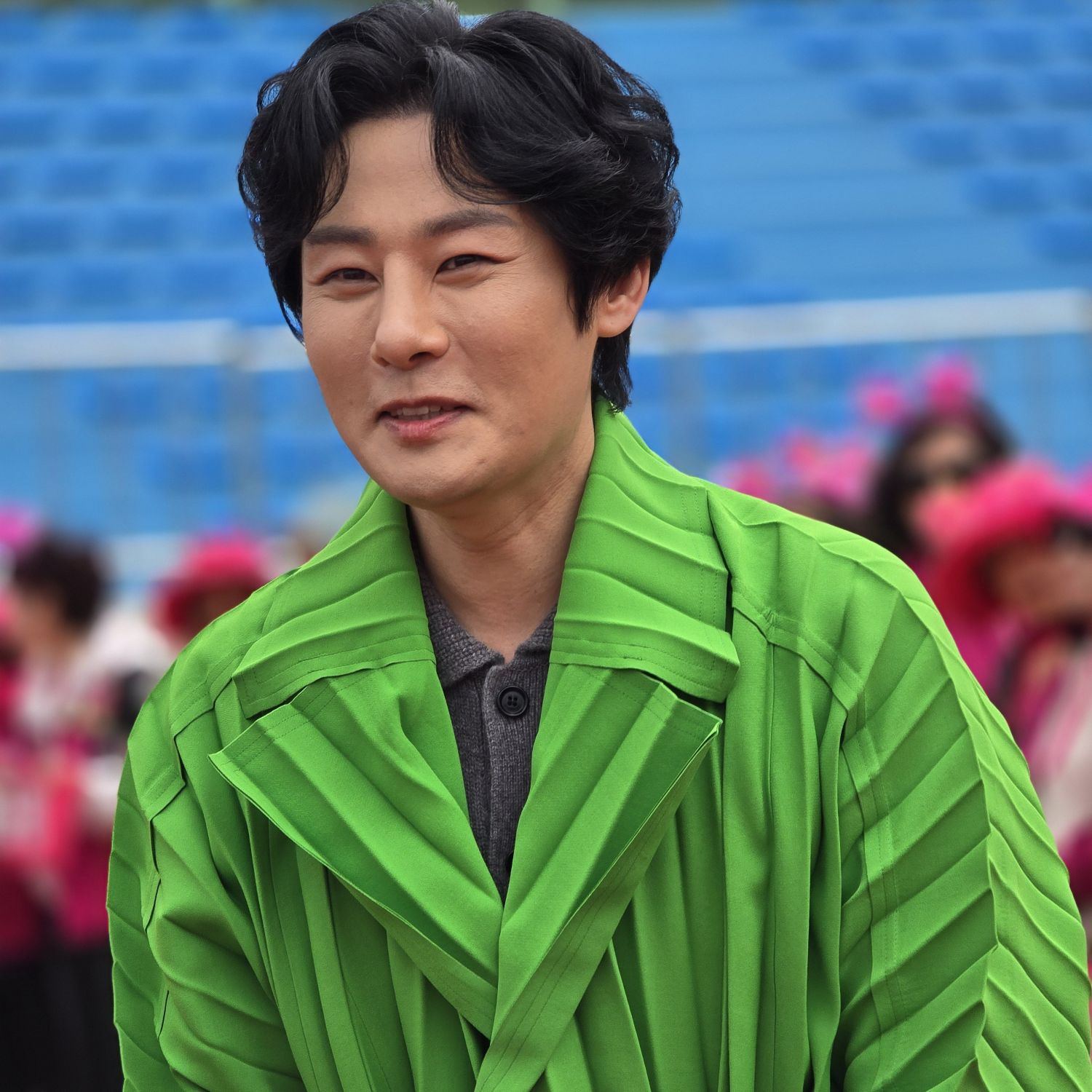 A moment captured by a fan of Kang Moonkyung