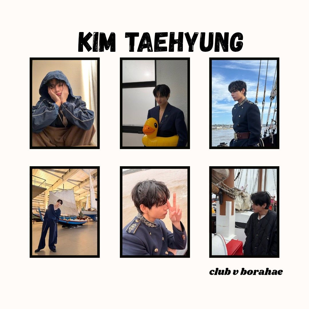 Recent activity shot of Kim Taehyung (V)