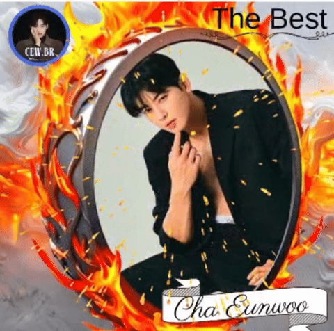 Behind-the-scenes cut of Cha Eunwoo