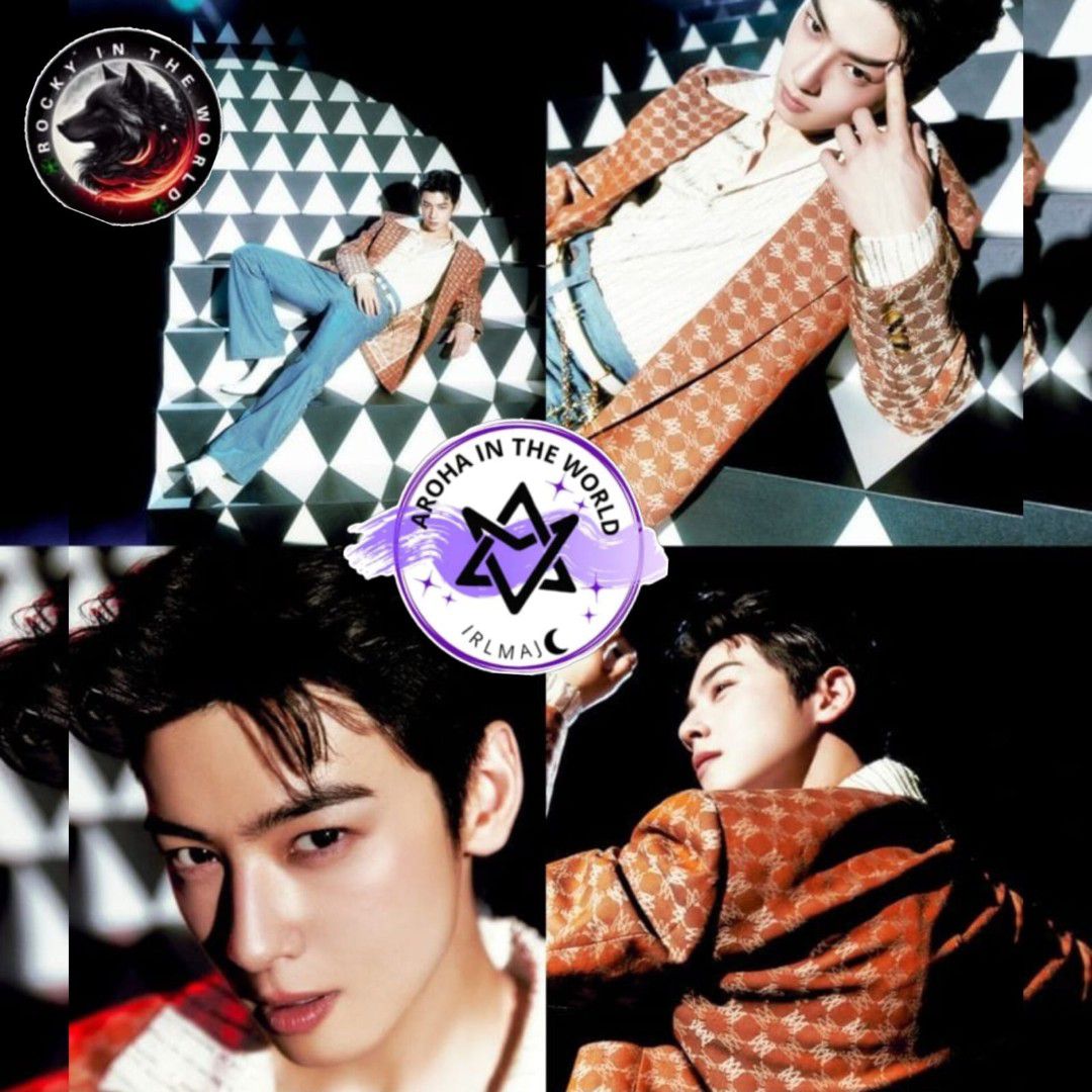 Recent activity shot of Cha Eunwoo