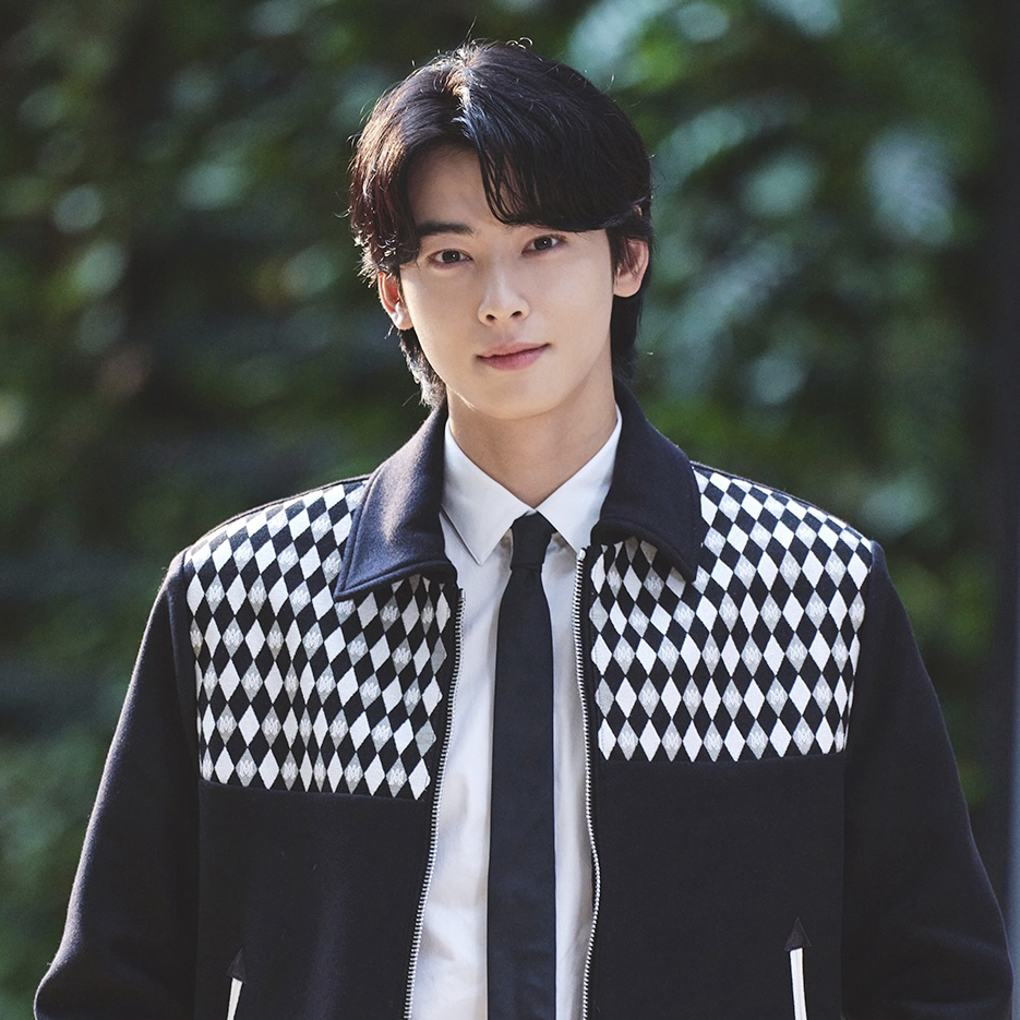 Recent activity shot of Cha Eunwoo