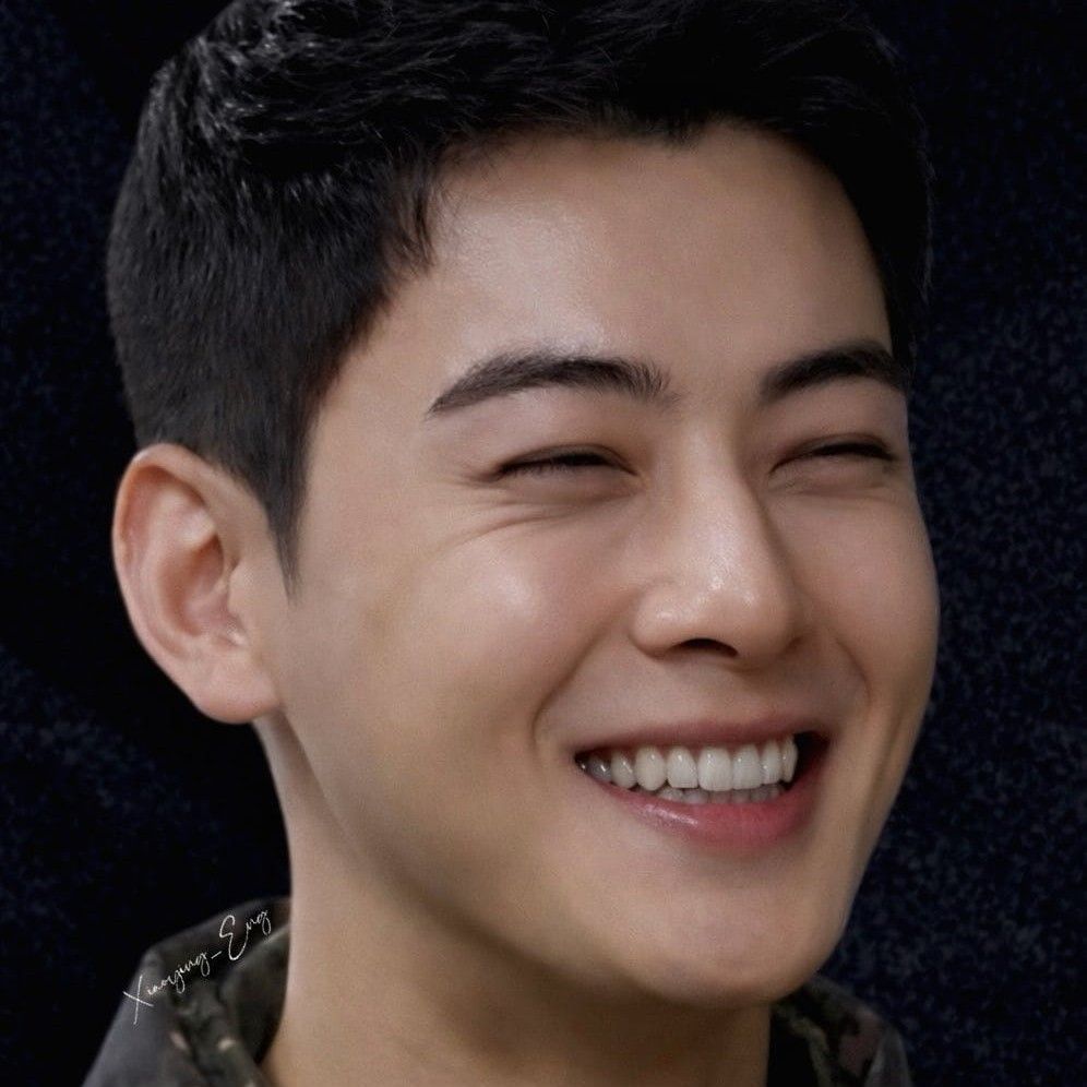 Recent activity shot of Cha Eunwoo