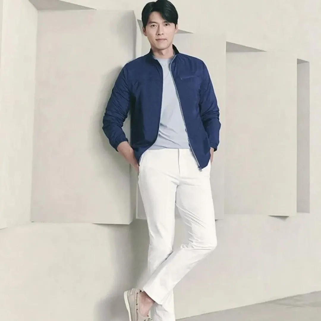 Momen yang diabadikan oleh penggemar Hyun Bin