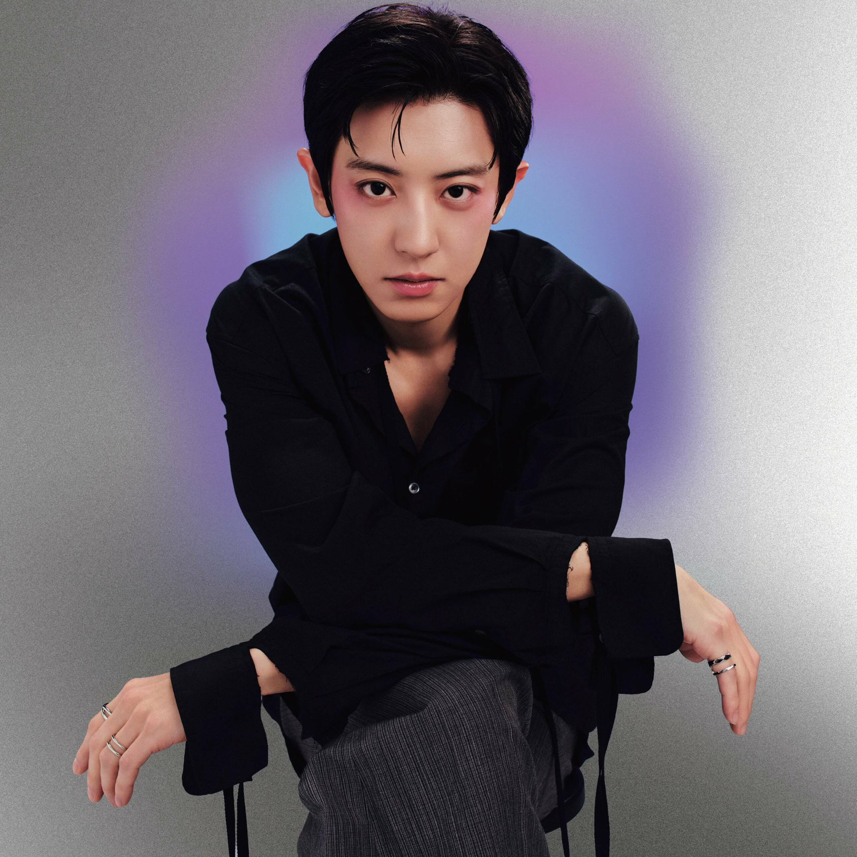 A moment captured by a fan of Chanyeol