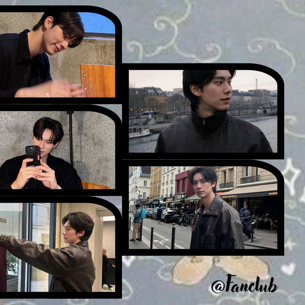 Behind-the-scenes cut of Lee Chaemin