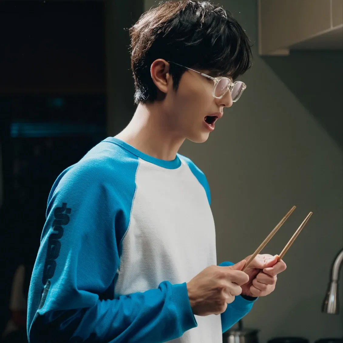 Recent activity shot of Kim Jaewon