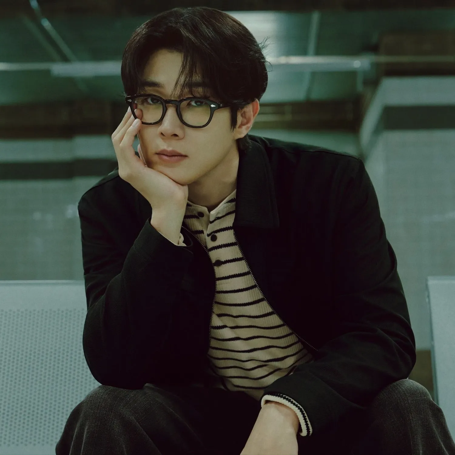 Recent activity shot of Choi Wooshik