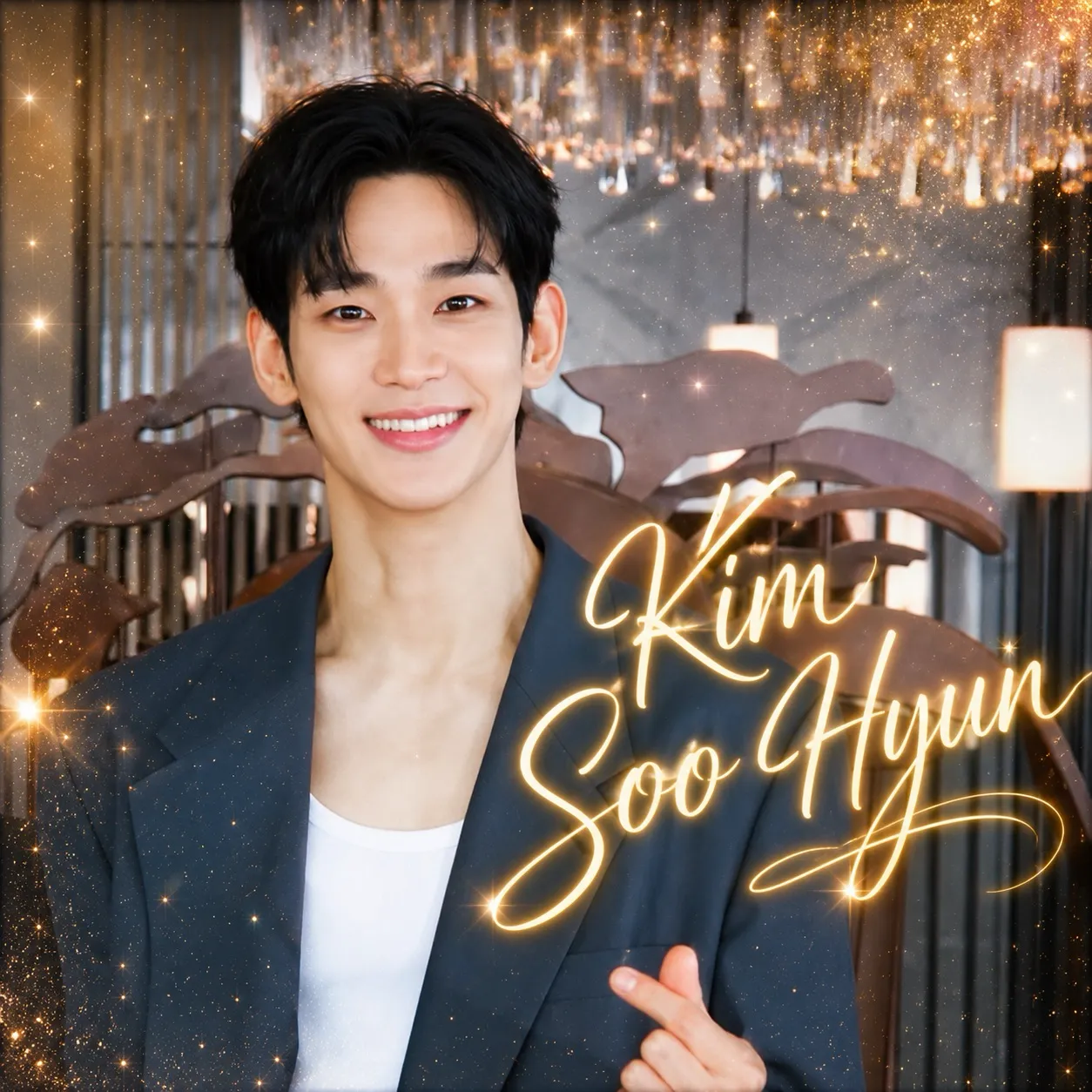 A moment captured by a fan of Kim Soohyun