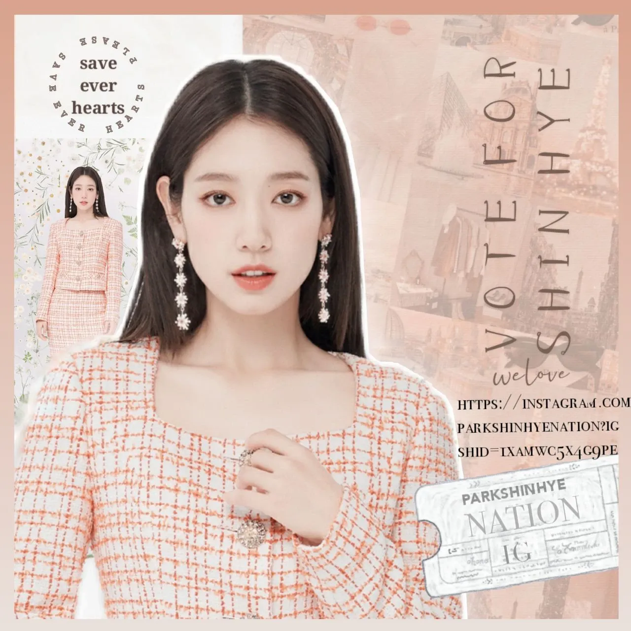 Behind-the-scenes cut of Park Shinhye