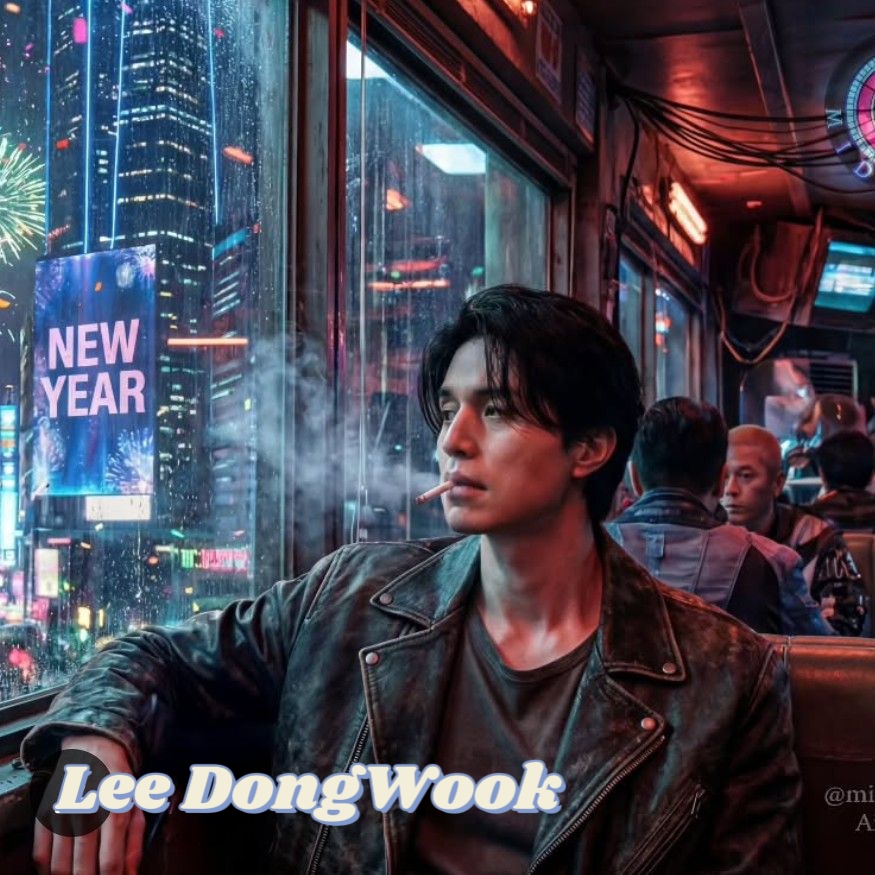 Behind-the-scenes cut of Lee Dongwook