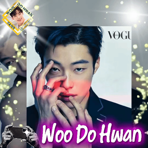 Behind-the-scenes cut of Woo Dohwan