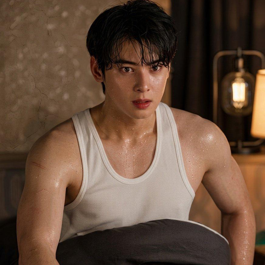 Recent activity shot of Cha Eunwoo