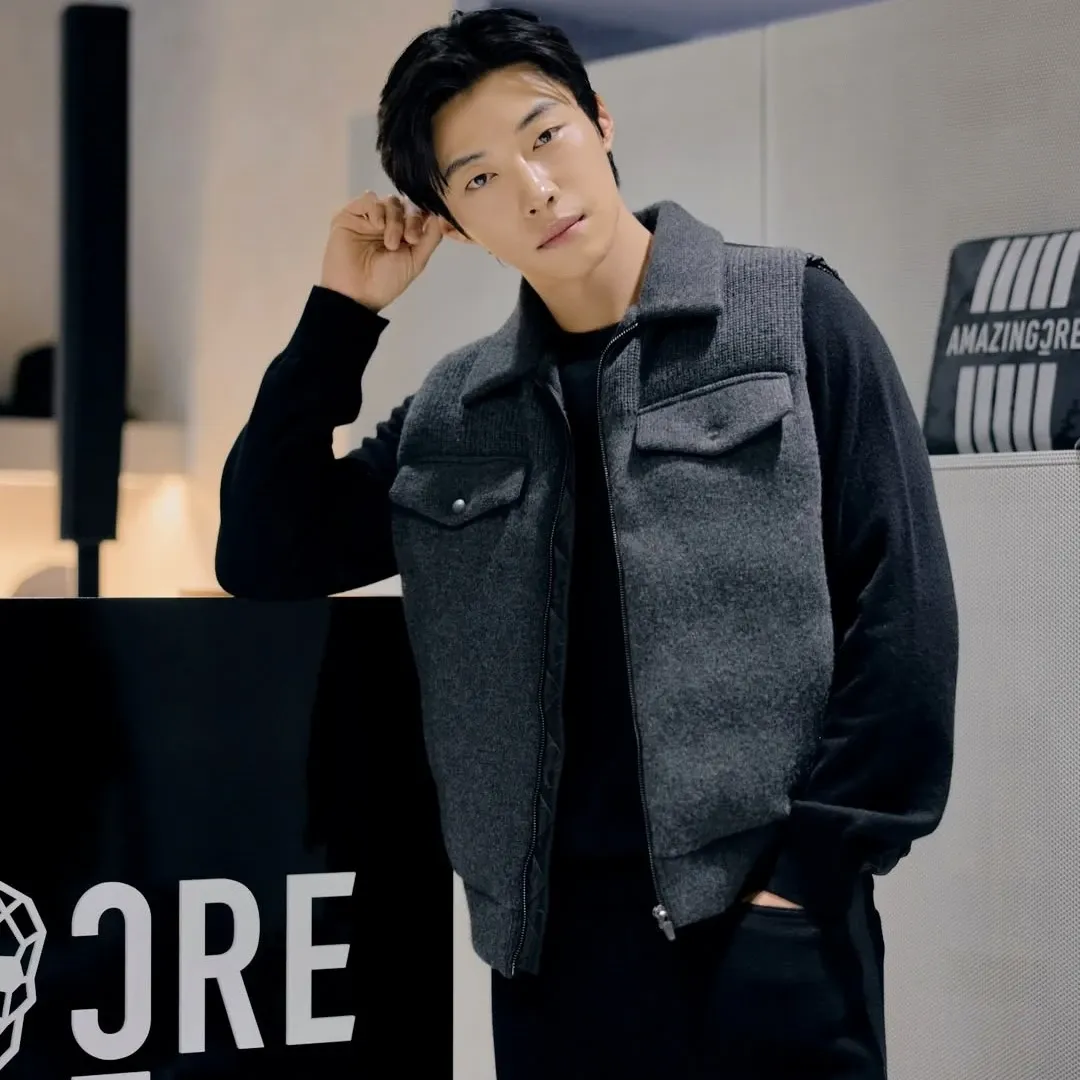 Behind-the-scenes cut of Woo Dohwan