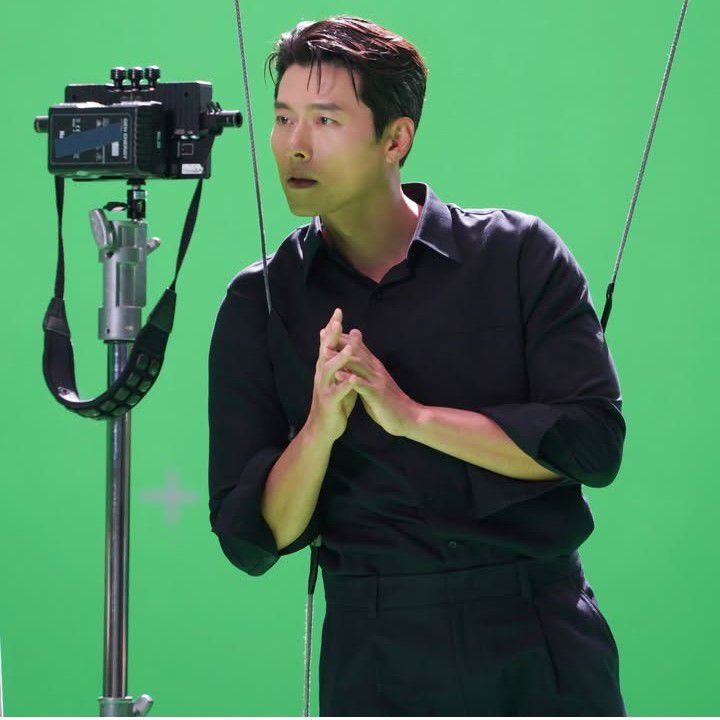 Recent activity shot of Hyun Bin