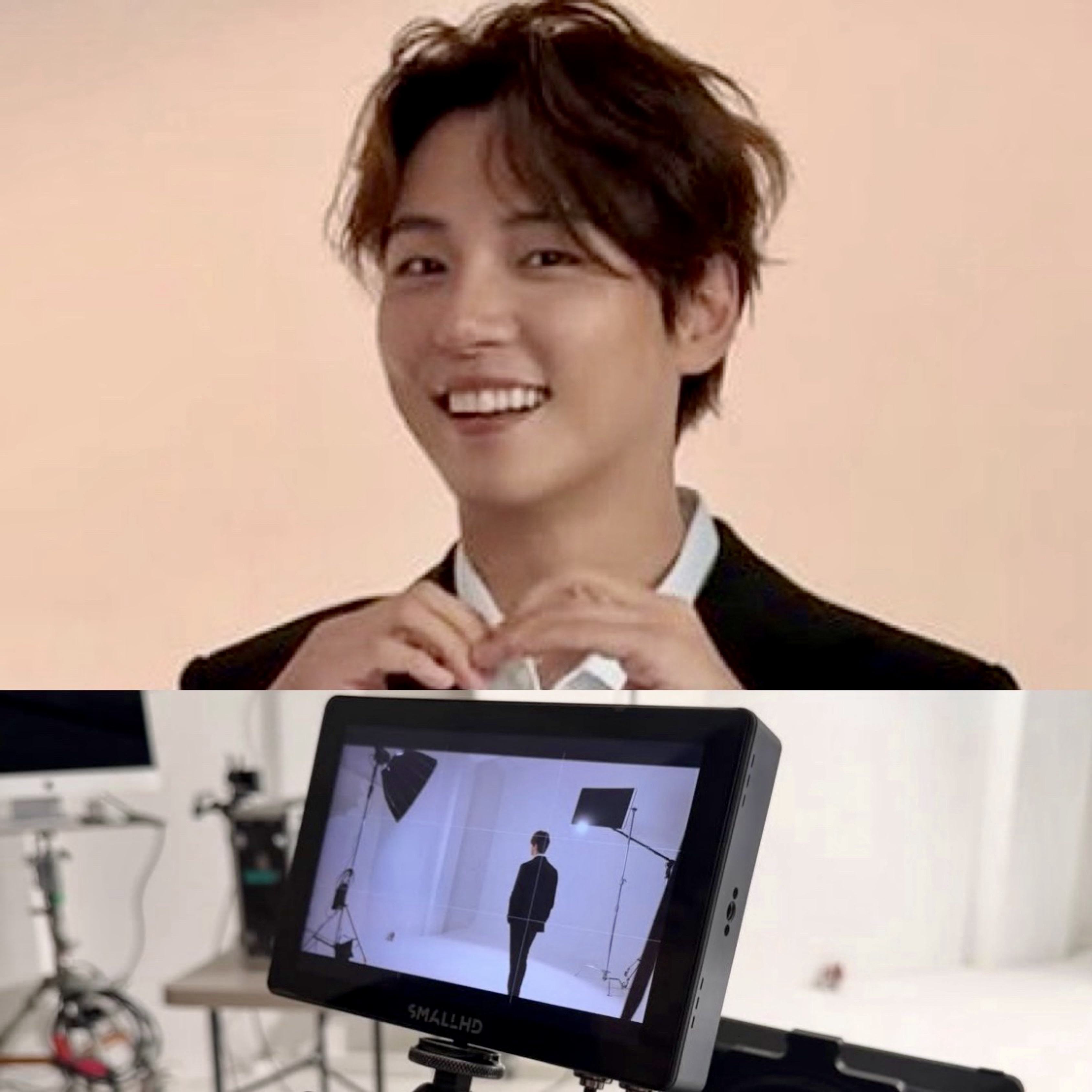 Behind-the-scenes cut of Yoon Shiyoon