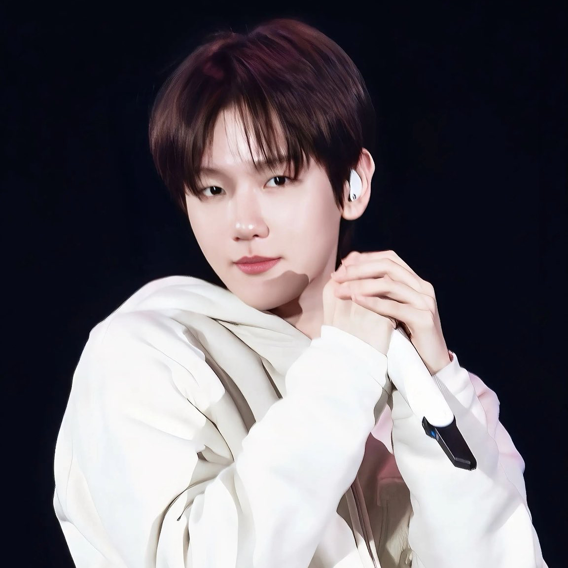 A moment captured by a fan of Baekhyun